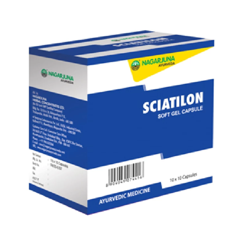 Nagarjuna Ayurveda Sciatilon Soft Gel Capsule, 300 g-1.webp